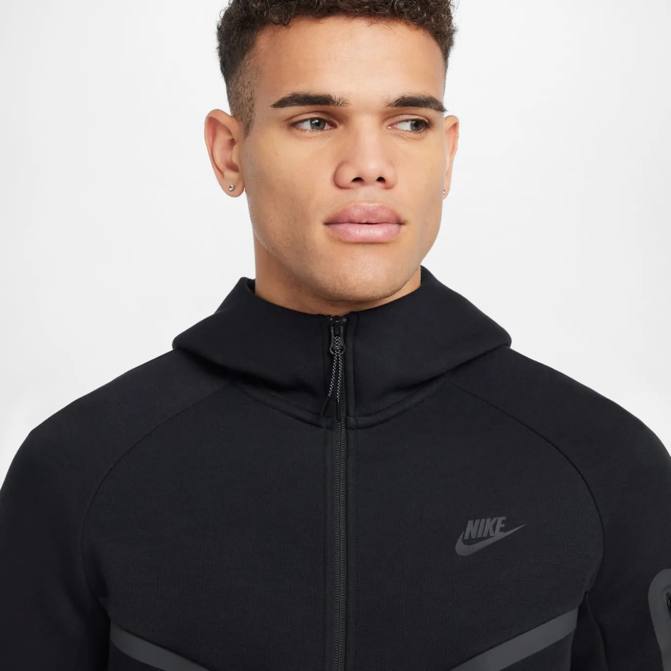 Nike Tech Fleece Sportswear Vest Zwart Donkergrijs