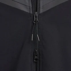 Nike Tech Sportswear Windrunner Jack Donkergrijs Zwart Felgroen