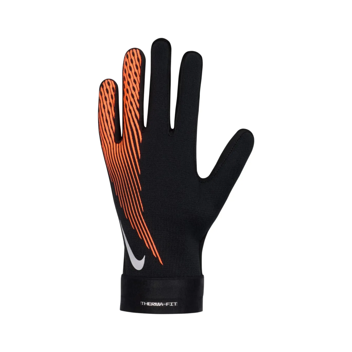 Nike Therma-FIT Academy Handschoenen Kids Zwart Oranje Wit