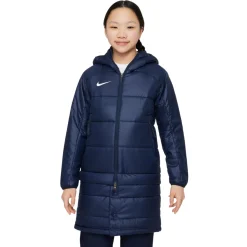 Nike Therma-FIT Academy Pro 2In1 Winterjas Kids Donkerblauw Wit