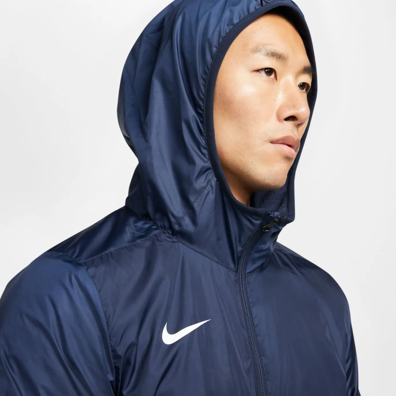 Nike Therma RPL Park 20 Jas Donkerblauw