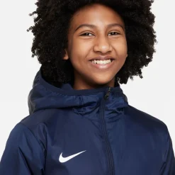 Nike Therma RPL Park 20 Jas Kids Donkerblauw