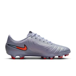 Nike Tiempo Legend 10 Academy Gras / Kunstgras Voetbalschoenen (MG) Lichtblauw Felrood Zwart