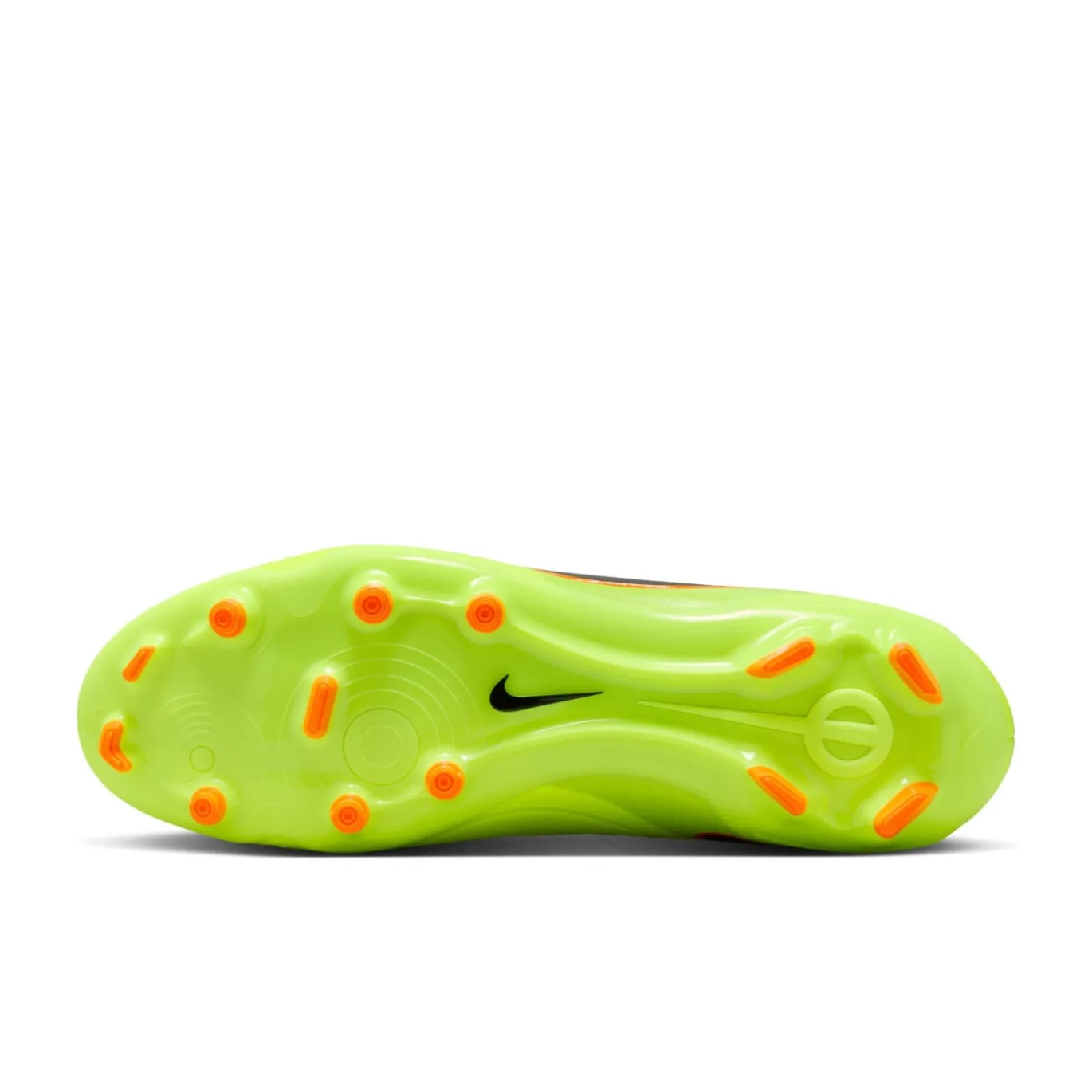 Nike Tiempo Legend 10 Academy Gras / Kunstgras Voetbalschoenen (MG) Neongeel Zwart Oranje