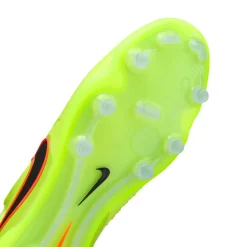 Nike Tiempo Legend 10 Elite Gras Voetbalschoenen (FG) Neongeel Zwart Oranje