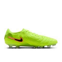 Nike Tiempo Legend 10 Elite Gras Voetbalschoenen (FG) Neongeel Zwart Oranje