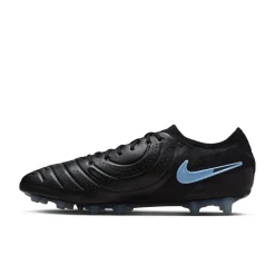 Nike Tiempo Legend 10 Elite Kunstgras Voetbalschoenen (AG) Zwart Lichtblauw