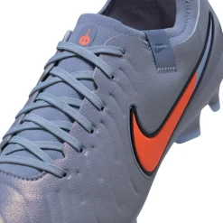 Nike Tiempo Legend 10 Pro Gras Voetbalschoenen (FG) Lichtblauw Felrood Zwart