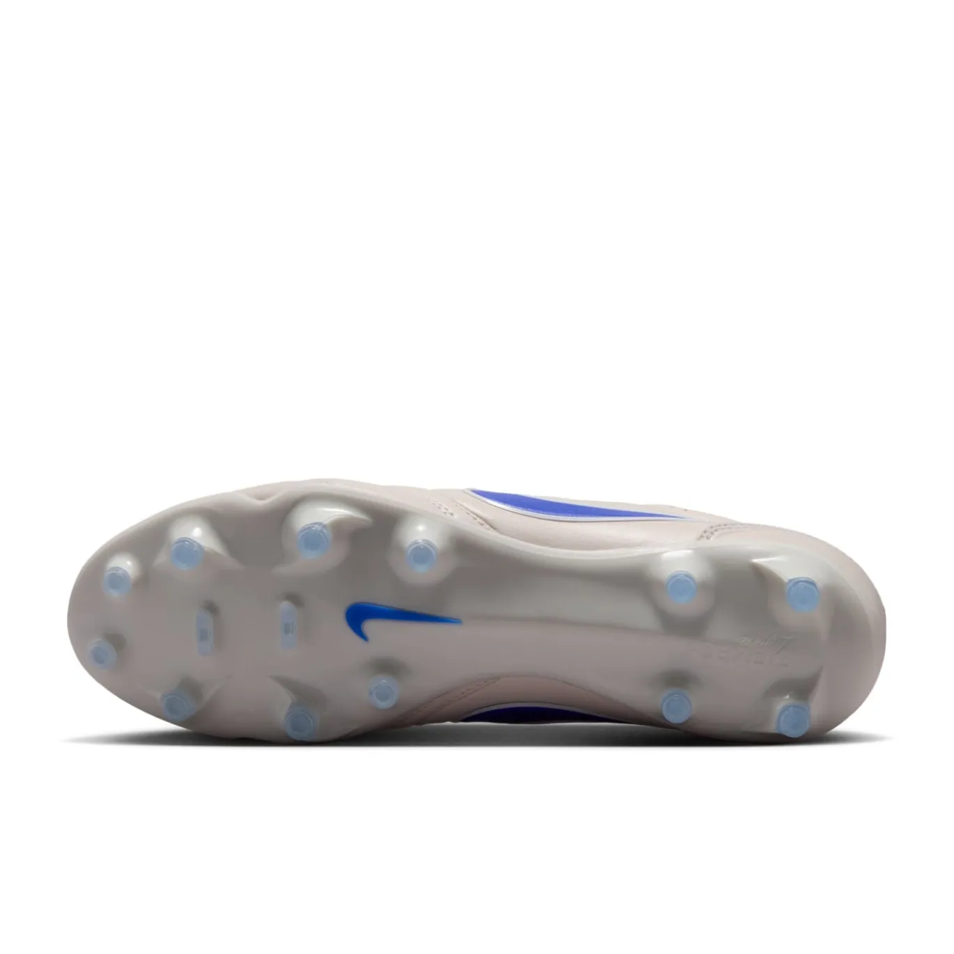 Nike Tiempo Ligera Pro Gras Voetbalschoenen (FG) Krijtwit Blauw Wit