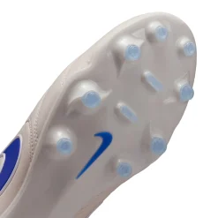 Nike Tiempo Ligera Pro Gras Voetbalschoenen (FG) Krijtwit Blauw Wit
