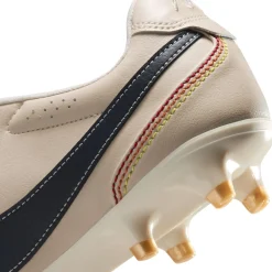 Nike Tiempo Ligera Pro Gras Voetbalschoenen (FG) Beige Zwart Goud