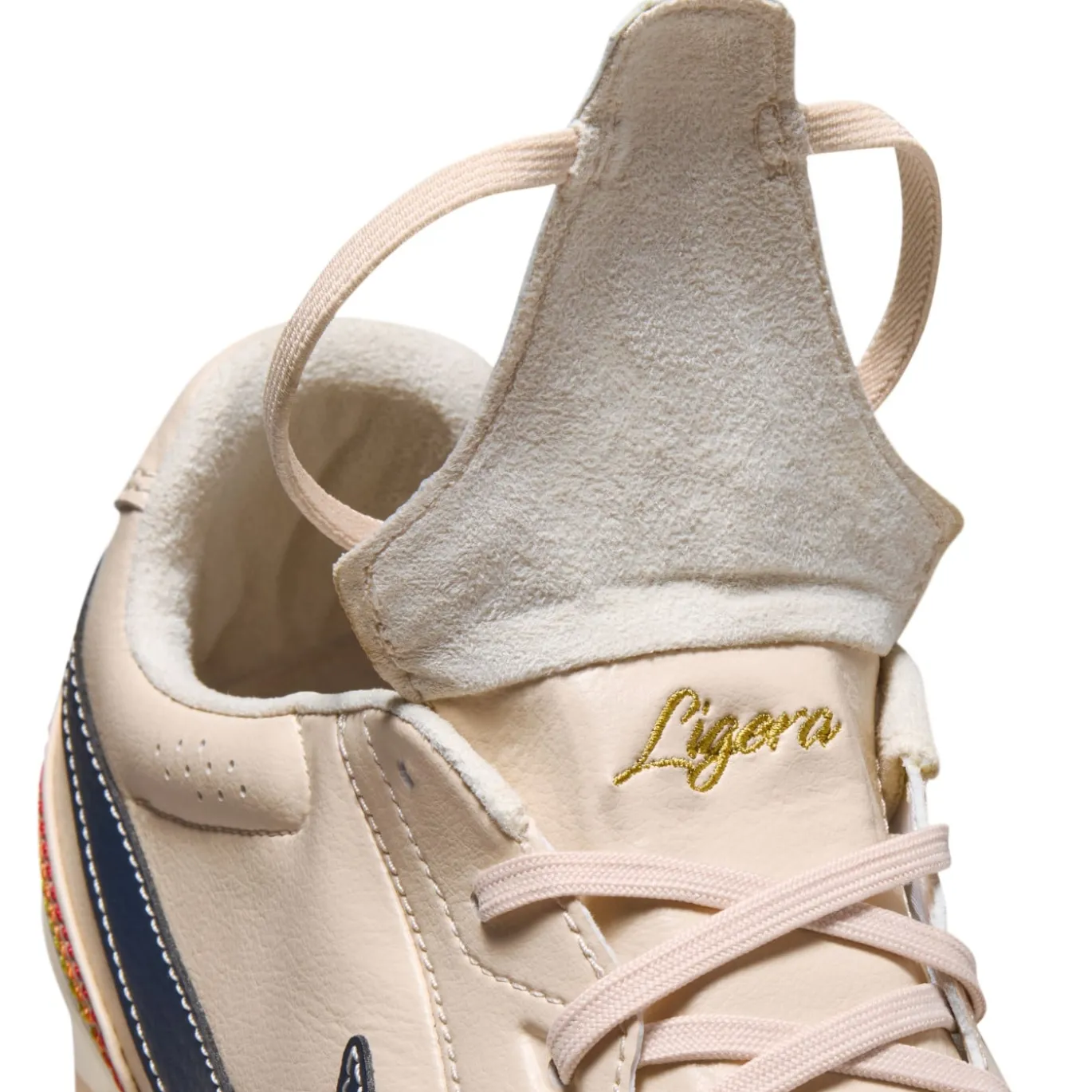 Nike Tiempo Ligera Pro Gras Voetbalschoenen (FG) Beige Zwart Goud