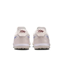 Nike Tiempo Ligera Pro Turf Voetbalschoenen (TF) Krijtwit Blauw Wit