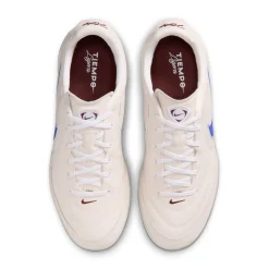 Nike Tiempo Ligera Pro Turf Voetbalschoenen (TF) Krijtwit Blauw Wit