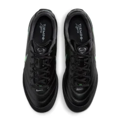 Nike Tiempo Ligera Pro Turf Voetbalschoenen (TF) Zwart Felgroen Zilvergrijs