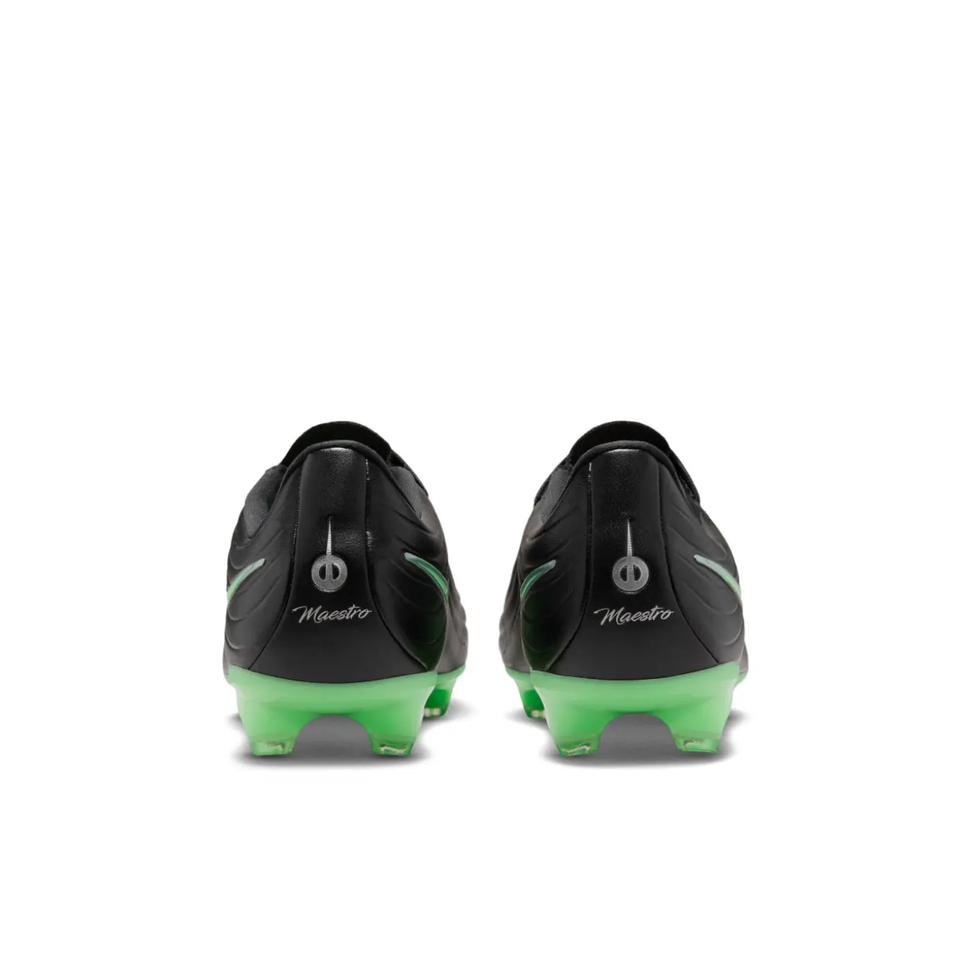 Nike Tiempo Maestro Academy Gras / Kunstgras Voetbalschoenen (MG) Zwart Felgroen Zilvergrijs