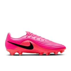 Nike Tiempo Maestro Academy Gras / Kunstgras Voetbalschoenen (MG) Felroze Zwart
