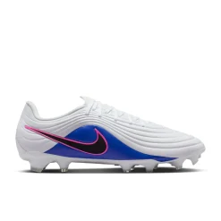 Nike Tiempo Maestro Academy Gras / Kunstgras Voetbalschoenen (MG) Wit Blauw Felroze