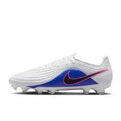 Nike Tiempo Maestro Academy Gras / Kunstgras Voetbalschoenen (MG) Wit Blauw Felroze