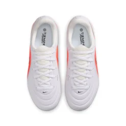 Nike Tiempo Maestro Academy Gras / Kunstgras Voetbalschoenen (MG) Kids Wit Felrood Goud