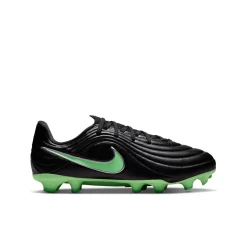 Nike Tiempo Maestro Academy Gras / Kunstgras Voetbalschoenen (MG) Kids Zwart Felgroen Zilvergrijs