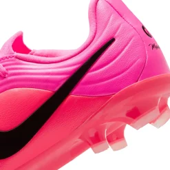 Nike Tiempo Maestro Academy Gras / Kunstgras Voetbalschoenen (MG) Kids Felroze Zwart