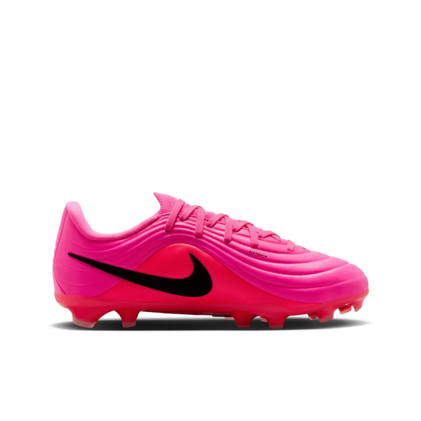 Nike Tiempo Maestro Academy Gras / Kunstgras Voetbalschoenen (MG) Kids Felroze Zwart