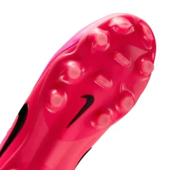 Nike Tiempo Maestro Academy Gras / Kunstgras Voetbalschoenen (MG) Kids Felroze Zwart