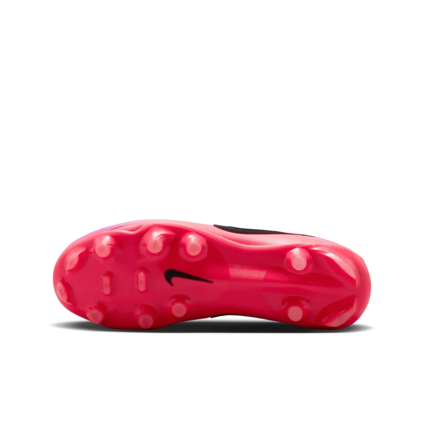 Nike Tiempo Maestro Academy Gras / Kunstgras Voetbalschoenen (MG) Kids Felroze Zwart