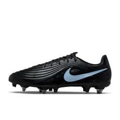Nike Tiempo Maestro Academy IJzeren-Nop Voetbalschoenen (SG) Anti-Clog Zwart Lichtblauw
