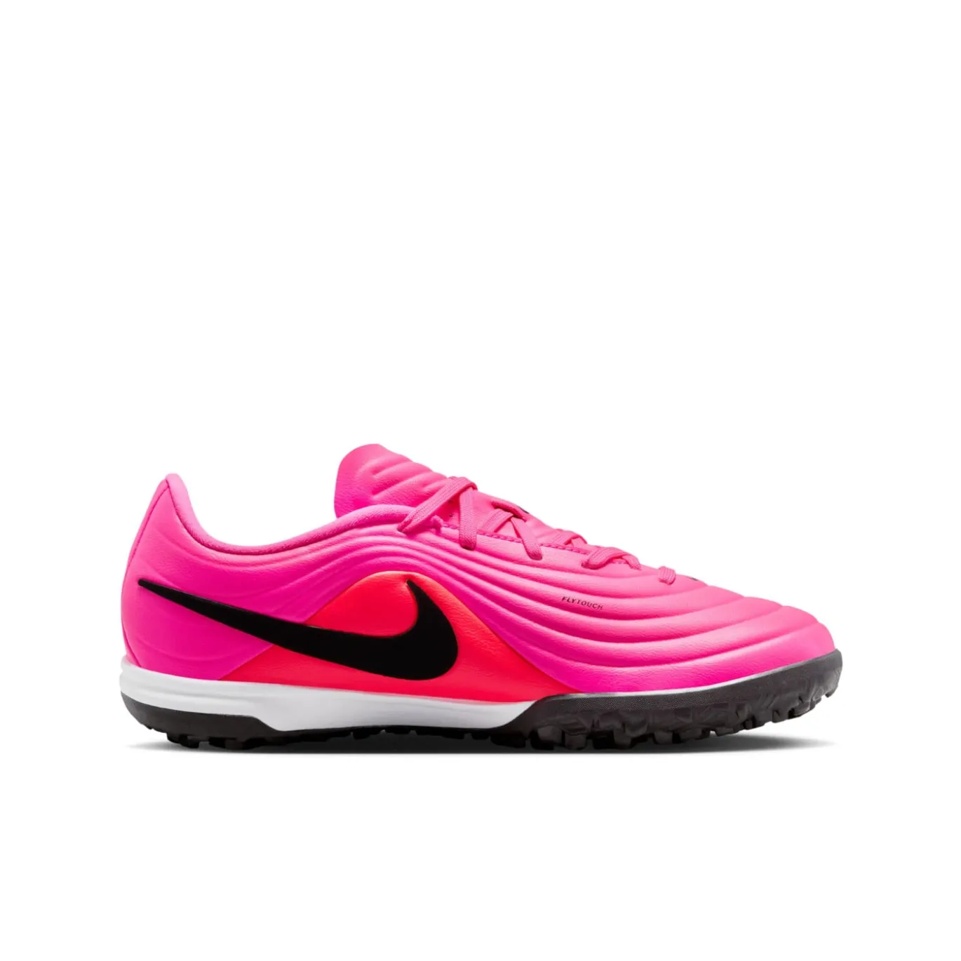 Nike Tiempo Maestro Academy Turf Voetbalschoenen (TF) Kids Felroze Zwart