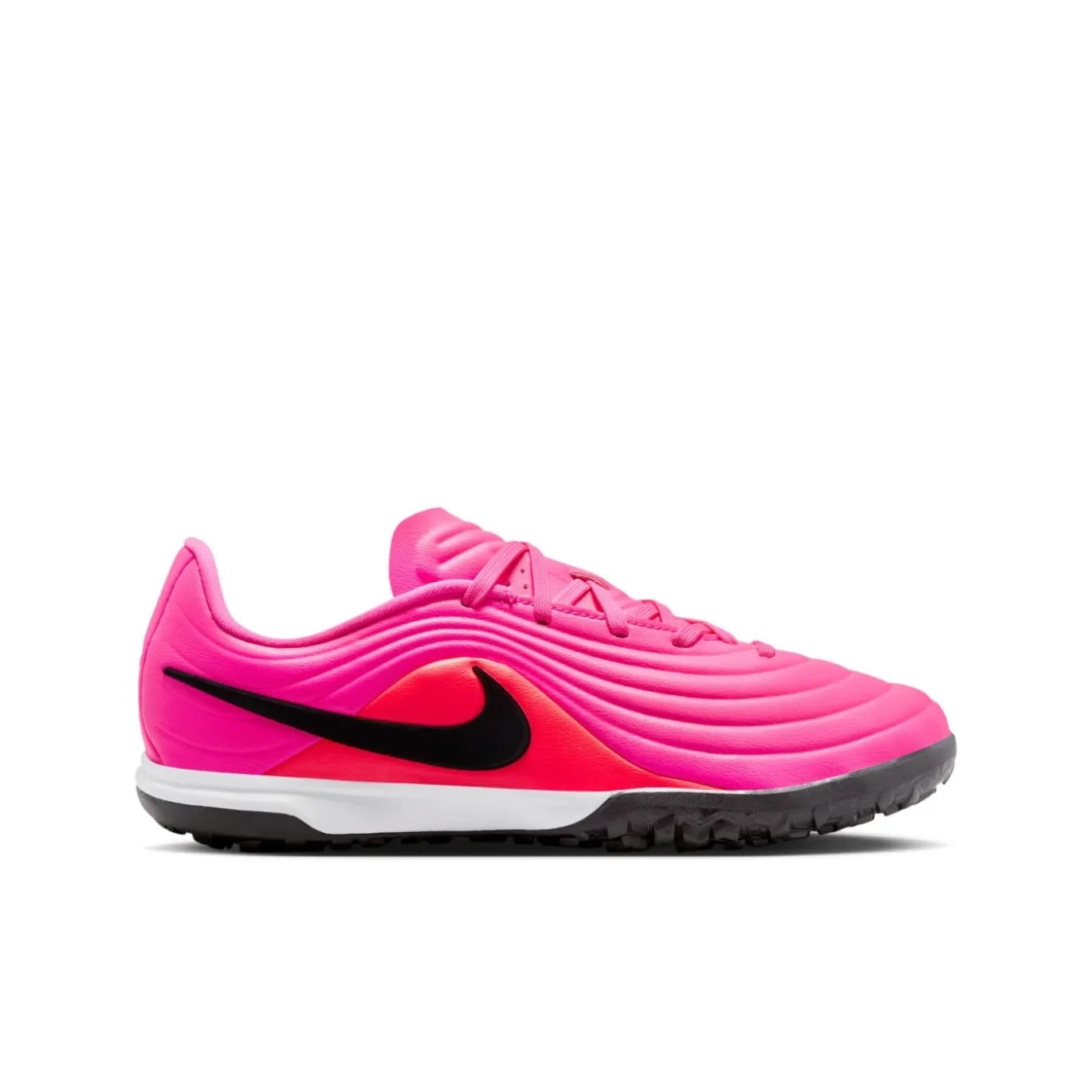 Nike Tiempo Maestro Academy Turf Voetbalschoenen (TF) Kids Felroze Zwart