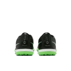 Nike Tiempo Maestro Academy Turf Voetbalschoenen (TF) Zwart Felgroen Zilvergrijs