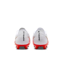 Nike Tiempo Maestro Club Gras / Kunstgras Voetbalschoenen (MG) Kids Wit Felrood Goud