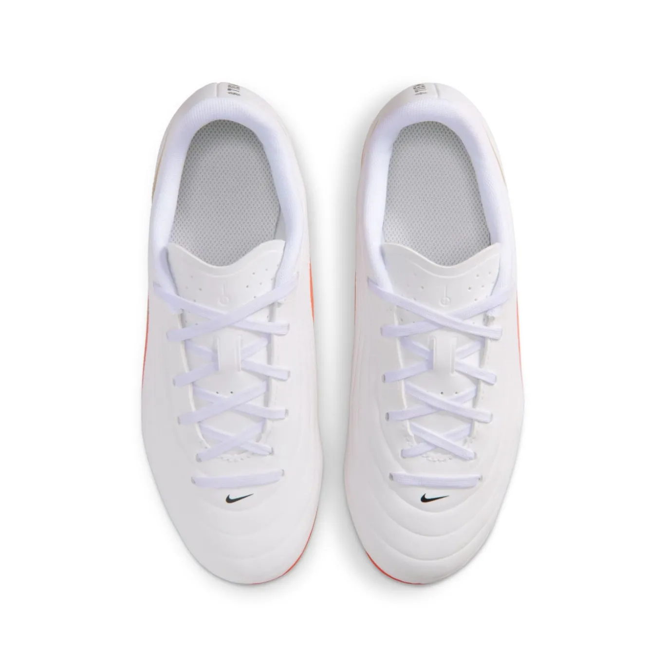 Nike Tiempo Maestro Club Gras / Kunstgras Voetbalschoenen (MG) Kids Wit Felrood Goud