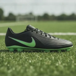 Nike Tiempo Maestro Club Gras / Kunstgras Voetbalschoenen (MG) Zwart Felgroen Zilvergrijs