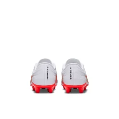 Nike Tiempo Maestro Club Gras / Kunstgras Voetbalschoenen (MG) Peuters/Kleuters Wit Felrood Goud