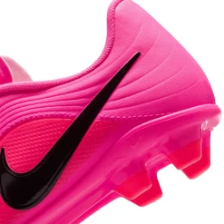 Nike Tiempo Maestro Club Gras / Kunstgras Voetbalschoenen (MG) Kids Felroze Zwart