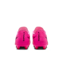 Nike Tiempo Maestro Club Gras / Kunstgras Voetbalschoenen (MG) Kids Felroze Zwart