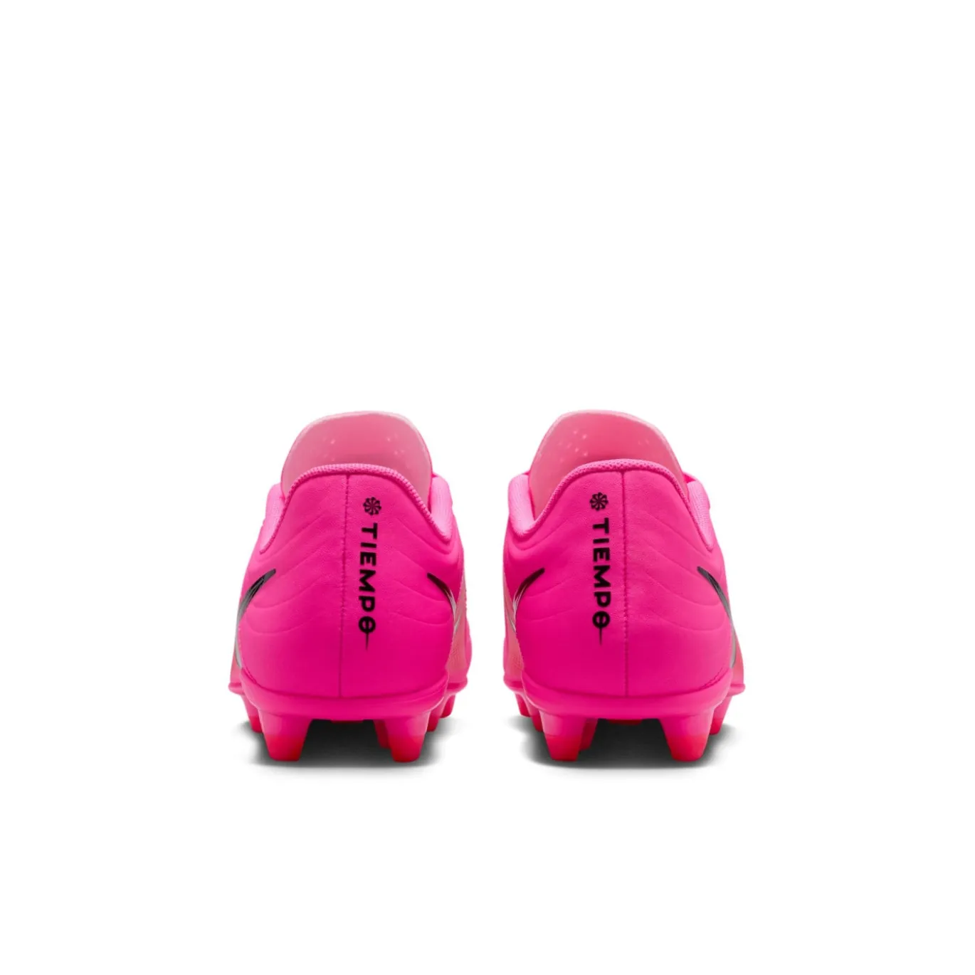 Nike Tiempo Maestro Club Gras / Kunstgras Voetbalschoenen (MG) Kids Felroze Zwart