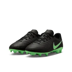 Nike Tiempo Maestro Club Gras / Kunstgras Voetbalschoenen (MG) Kids Zwart Felgroen Zilvergrijs