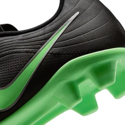 Nike Tiempo Maestro Club Gras / Kunstgras Voetbalschoenen (MG) Kids Zwart Felgroen Zilvergrijs