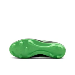 Nike Tiempo Maestro Club Gras / Kunstgras Voetbalschoenen (MG) Kids Zwart Felgroen Zilvergrijs