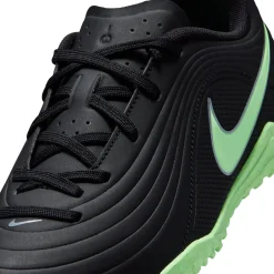 Nike Tiempo Maestro Club Turf Voetbalschoenen (TF) Kids Zwart Felgroen Zilvergrijs