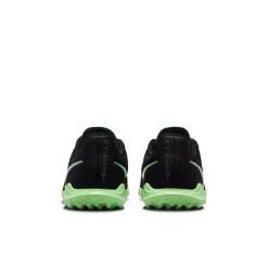 Nike Tiempo Maestro Club Turf Voetbalschoenen (TF) Kids Zwart Felgroen Zilvergrijs