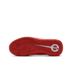 Nike Tiempo Maestro Club Zaalvoetbalschoenen (IN) Kids Wit Felrood Goud