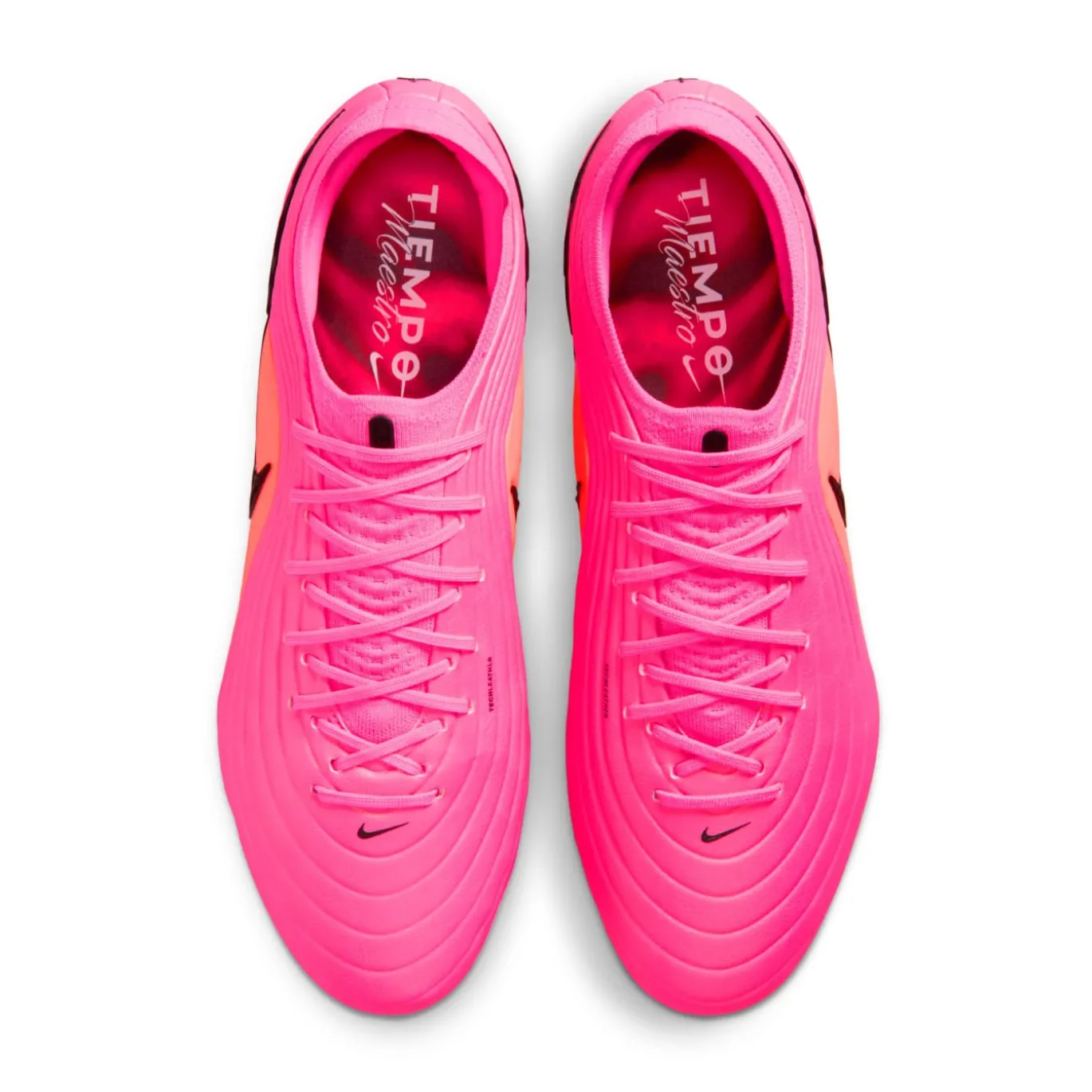 Nike Tiempo Maestro Elite Gras Voetbalschoenen (FG) Felroze Zwart