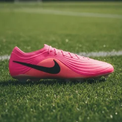 Nike Tiempo Maestro Elite Gras Voetbalschoenen (FG) Felroze Zwart