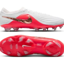 Nike Tiempo Maestro Elite Gras Voetbalschoenen (FG) Wit Felrood Goud