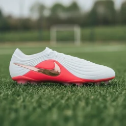 Nike Tiempo Maestro Elite Gras Voetbalschoenen (FG) Wit Felrood Goud